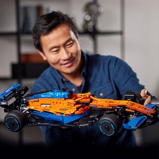 เข้ากันได้กับ LEGO McLaren สูตร F1 รถซุปเปอร์ประกอบอาคารบล็อกของเล่นเด็กรถสปอร์ตรุ่น 42141