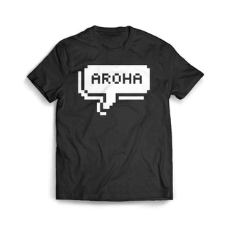 เสื้อผ้าผชเสื้อยืด ลาย Aroha 8BitS-5XL