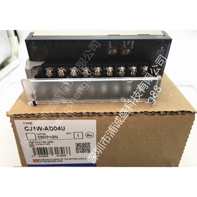 CJ1W-AD041-V1 CJ1W-AD04U คอนโทรลเลอร์ตั้งโปรแกรมได้ของแท้ใหม่เอี่ยมในสต็อก