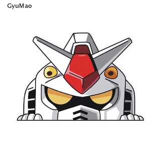 [cxGYMO] Funny GUNDAM RX-78 Peeking Anime Car Sticker Vinyl PVC Decal  HDY