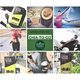[ Set เมล็ดเจีย ] HEALTHY CHOICE | Chia seeds ขนาด250g และ CHIA TO GO ขนาด100g