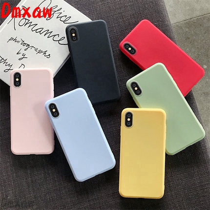 Casing For OPPO Reno 2 Z 2 10x Zoom Realme X F11 Pro F11 Phone Case Candy Color Silicone Back Cover Shell