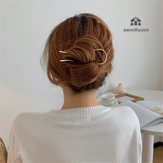 Hair Waved U-shaped Bobby Pin Barrette Salon Grip Clip Hairpins