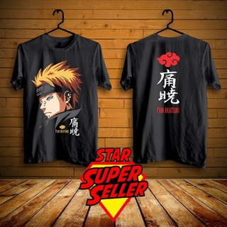 เสื้อยืดแฟชั่น - เสื้อยืดสําหรับผู้ชาย☁L.Anime - เสื้อยืด Yahiko Pain Akatsuki (naruto) สําหรับผู้ช