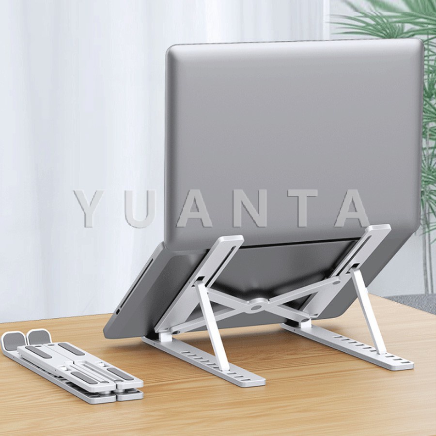 YUANTA แท่นวางแล็ปท็อป  สามารถพับเก็บได้  วงเล็บมัลติฟังก์ชั่น ปรับได้หลายมุม พร้อมส่ง คอมพิวเตอร์ Notebook stand