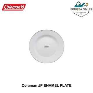 Coleman JP ENAMEL PLATE