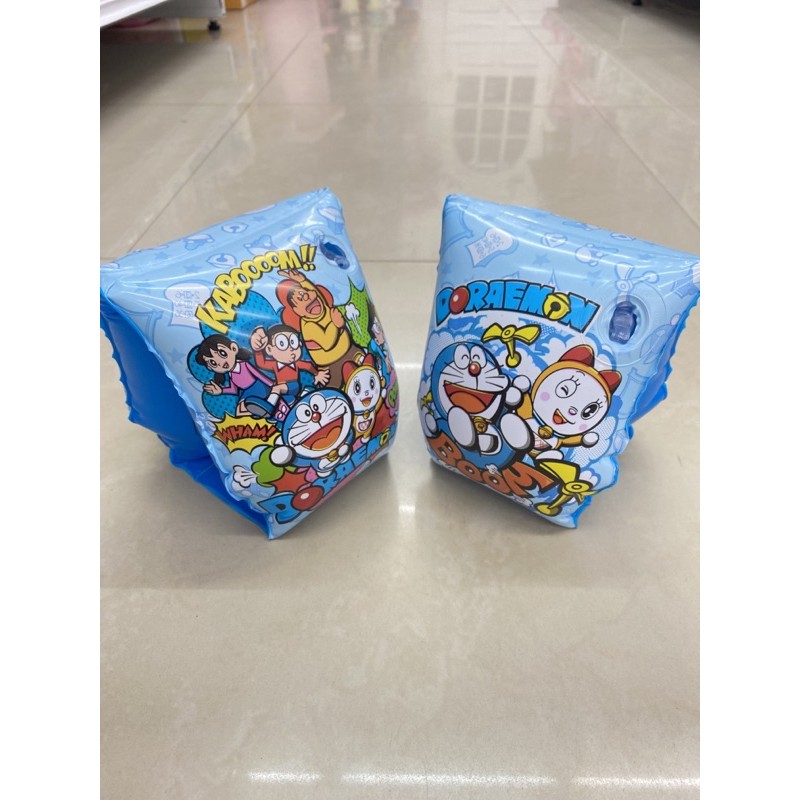 ห่วงแขนว่ายน้ำ ลายโดราเอมอน สีฟ้า