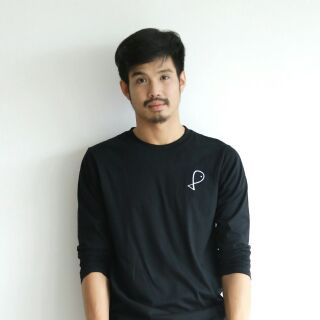 Por.Pra Long Sleeve T-Shirt (Black)