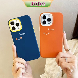 เคสโทรศัพท์มือถือ ซิลิโคนนิ่ม TPU กันกระแทก สีเหลือง สีฟ้า สําหรับ iPhone 14 13 12 11 Promax 6 6S 7 8 Plus X XR XSMax SE JODO