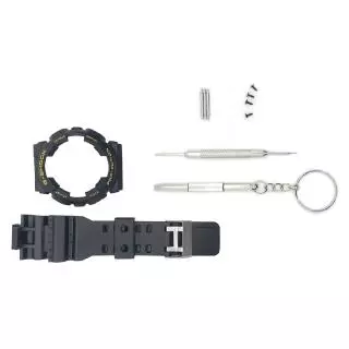 Yifilm สายนาฬิกาข้อมือ ยาง เรซิน อุปกรณ์เสริม สําหรับ Casio G-SHOCK G-SHOCK GA110 100