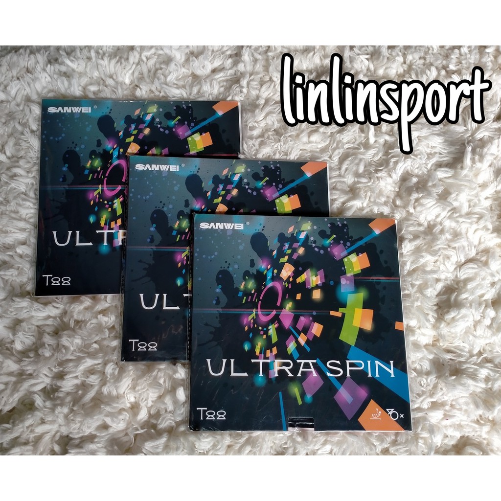 SANWEI ULTRA SPIN T88 TABLE TENNIS RUBBER ของแท้ 100%