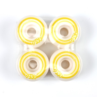 Dreg ล้อสเก็ตบอร์ด Logo Wheels Yellow 52mm 99A