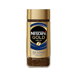 NESCAFE GOLD DECAF JAR 200 g เนสกาแฟ โกลด์ ดีคาฟ คอฟฟี่ กาแฟสำเร็จรูปที่สกัดกาเฟอีนออกชนิดฟรีซดราย 200 กรัม