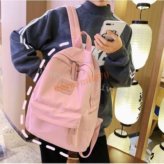 พร้อมส่ง G126 กระเป๋าสะพายหลังมินิมอล MRMI BAG  เงินสดในการจัดส่ง