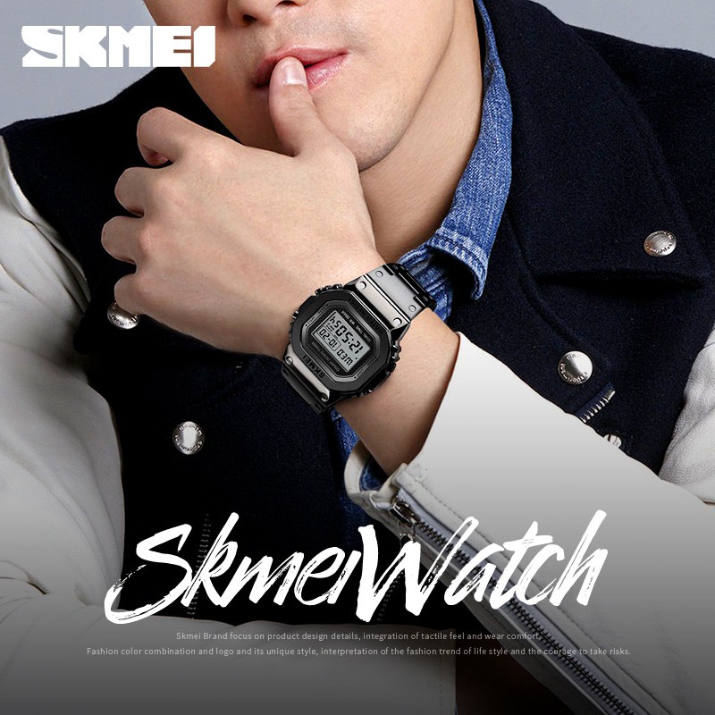 SKMEI 1456/1433 ของแท้ นาฬิกาดิจิตอลกันน้ำ ใส่ได้ทั้งผู้ชายและผู้หญิง