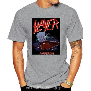 #เสื้อเมนเชิ้ตเสื้อยืดแขนสั้น ผ้าฝ้าย พิมพ์ลายกราฟฟิค SLAYER POST MORTEM86 สําหรับผู้ชาย 2022#เสื้อยืดแฟชั่นหน้าร้อน #แ