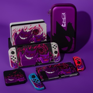 กระเป๋าเคสใส่การ์ดเกมคอนโซล ลายโปเกม่อน สําหรับ Nintendo Switch Oled