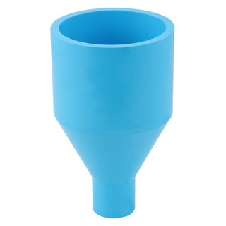 Joints REDUCING FAUCET TEE SOCKET PVC SCG 2 1/2"X3/4" LITE BLUE Pipe fitting Water supply system ข้อต่อ ข้อต่อสามทางลด-ห