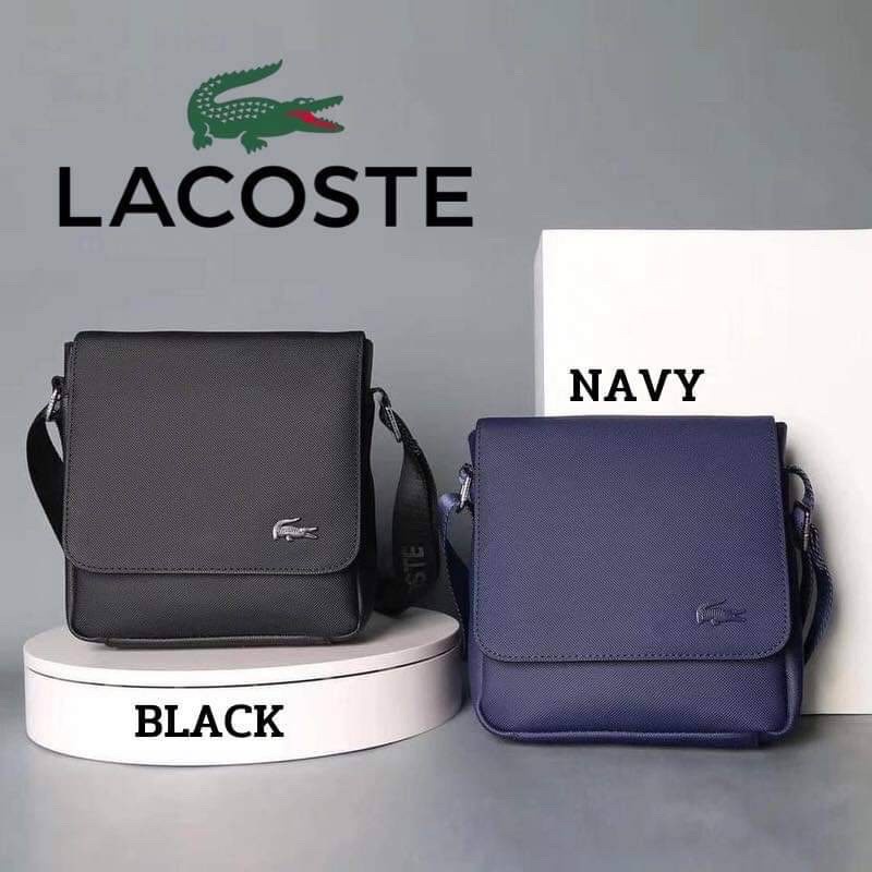 ¤✇▦กระเป๋าลาคอส‼️เจ้าใหญ่พร้อมส่ง🔥SALE 50%OFF🔥LACOSTE #กระเป๋าสะพายผู้ชาย ลาคอส🐊 LA #Lacoste #กระเป๋าลาครอส กระเป๋าผู