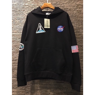 เสื้อกันหนาวแขนยาว บาเรนเซียก้า X NASA HOODIE  The best Quality Size S - 2XL