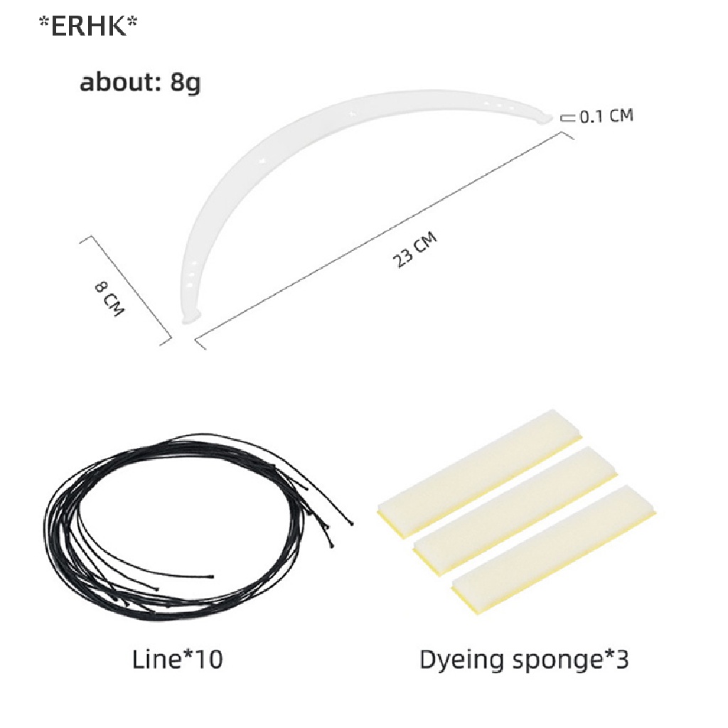 Erhk ไม้บรรทัดวัดระดับคิ้ว สําหรับสักคิ้ว - รูปที่ 7