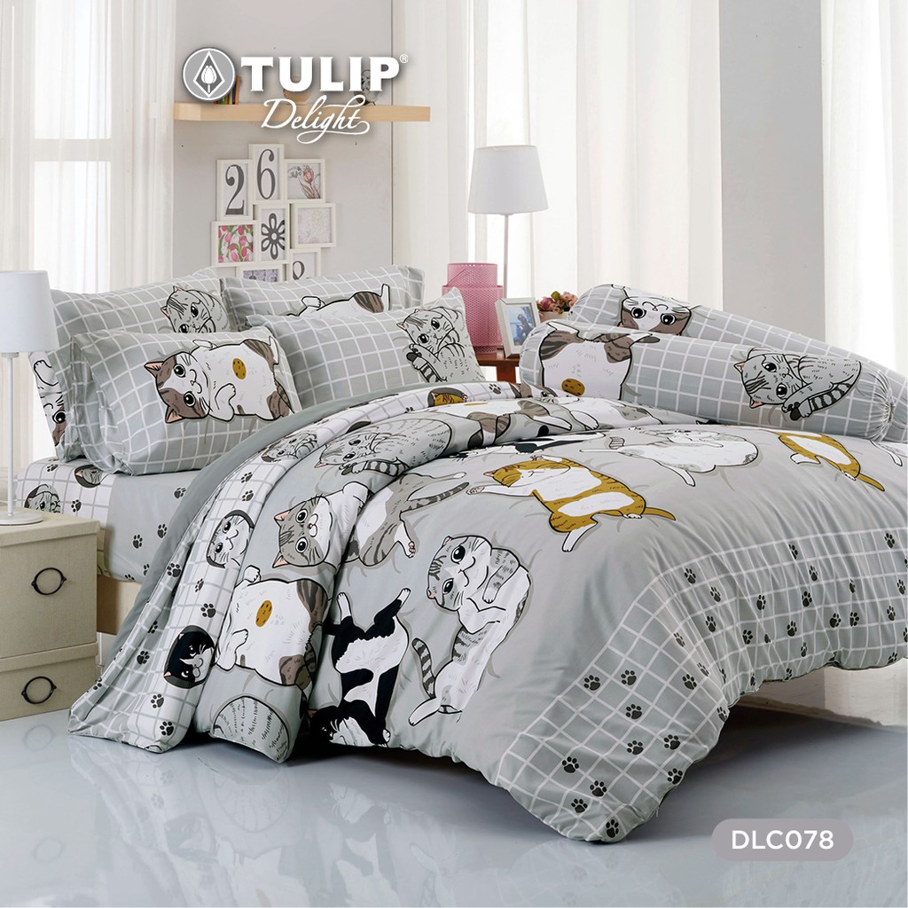 TULIP Delight ทูนหัวของบ่าว DLC079 ลิขสิทธิ์แท้ทูนหัวของบ่าว ชุดผ้าปูที่นอน ผ้าห่ม ผ้านวม พิมพ์ลายการ์ตูนน่ารัก