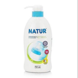 🌺Naturน้ำยาล้างขวดนมเนเจอร์หัวปั๊ม700มล.🌺