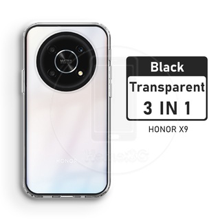 Honor X9 X8 4G 5G เคสโทรศัพท์ TPU พลาสติกแข็ง แบบใส