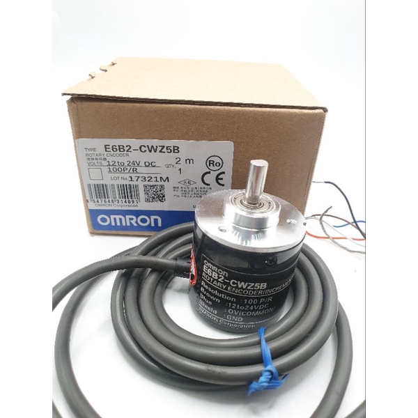 0mron ของแท้E6B2-CWZ5B 100P/R 200P/R 360p/r แกน5mm ของใหม่