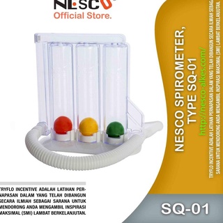 NESCO SPIROMETER BALL SPIROMETRI BALL