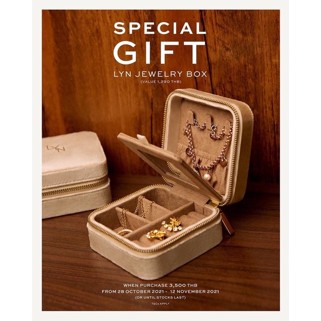 กล่องใส่เครื่องประดับ LYN JEWELRY BOX💋