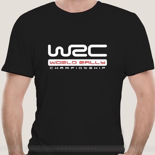 เสื้อยืดวินเทจเสื้อยืดผ้าฝ้าย พิมพ์ลาย WRC WORLD RALLY CHAMPIONSHIP แฟชั่นสําหรับผู้ชายS-5XL