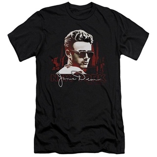 เสื้อยืดลําลอง แขนสั้น คอกลม พิมพ์ลาย James Dean New York Shades เข้ารูป สวมใส่สบาย พลัสไซซ์ เหมาะกับของขวัญวันเกิด สําหรับผู้ชาย