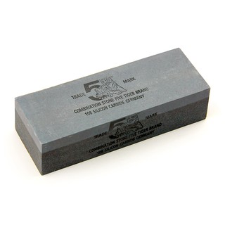 ราคาพิเศษ!! หินลับมีดตราห้าเสือ ขนาด8*3*2" KNIFE SHARPENER STONE 8"FIVETIGER