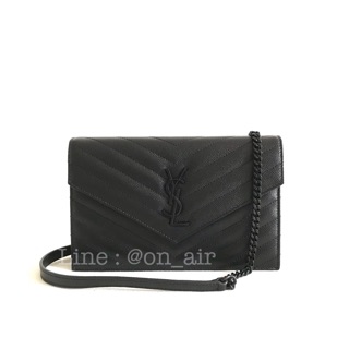 New YSL woc 7.5” so black สวยเท่ห์