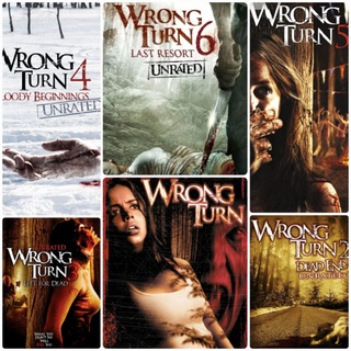 หวีดเขมือบคน ครบ 6 ภาค Wrong Turn 6-Movie Collection #แพ็คสุดคุ้ม #หนังฝรั่ง (ดูพากย์ไทยได้-ซับไทยได้)