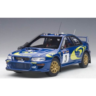 AUTOart 1/18 : 89792  SUBARU IMPREZA WRC 1997 #3 COLIN MCRAE/NICKY GRIST (RALLY OF SAFARI WINNER)