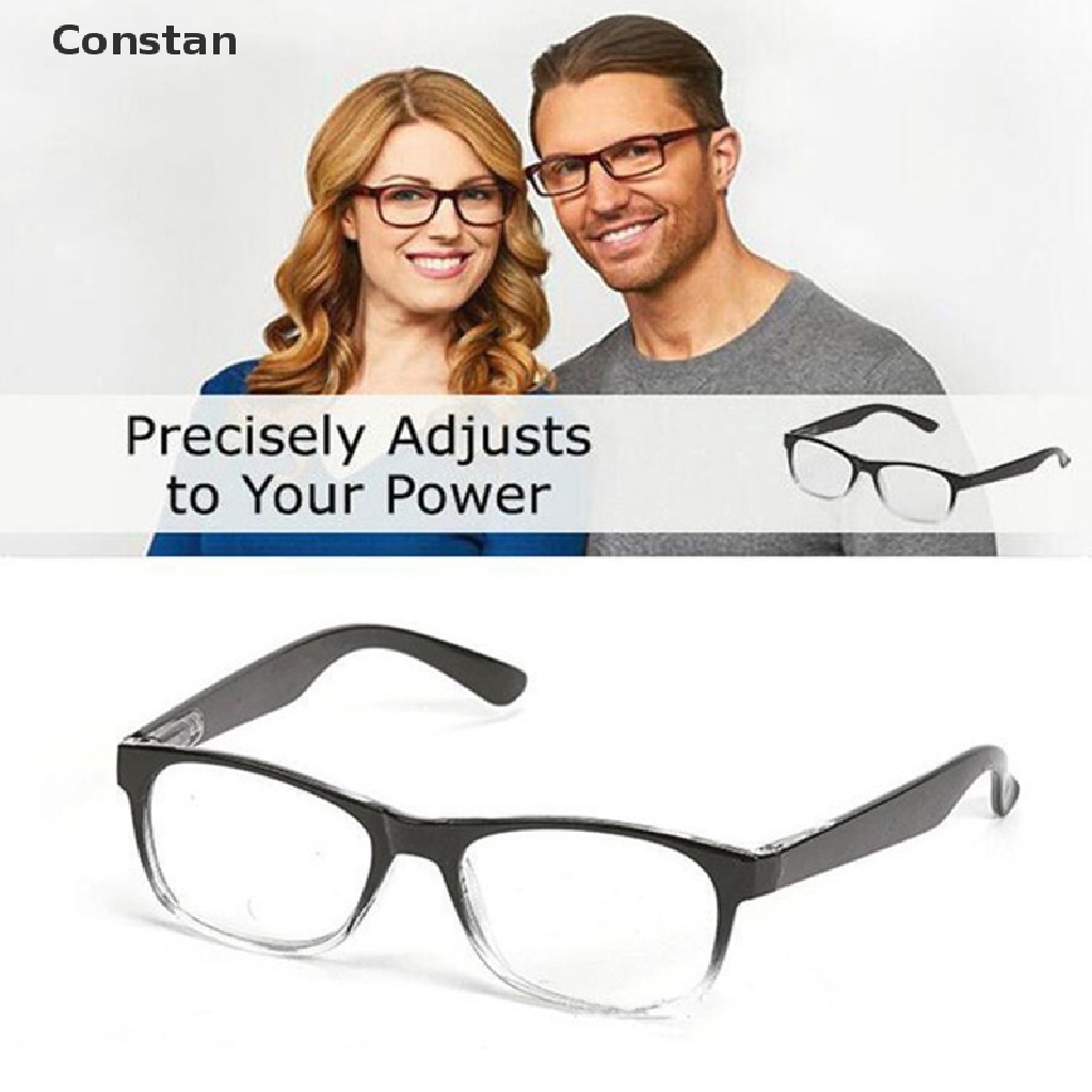 Constan Women Men Auto Adjusting Bifocal Reading Glasses 50 to 250 ...