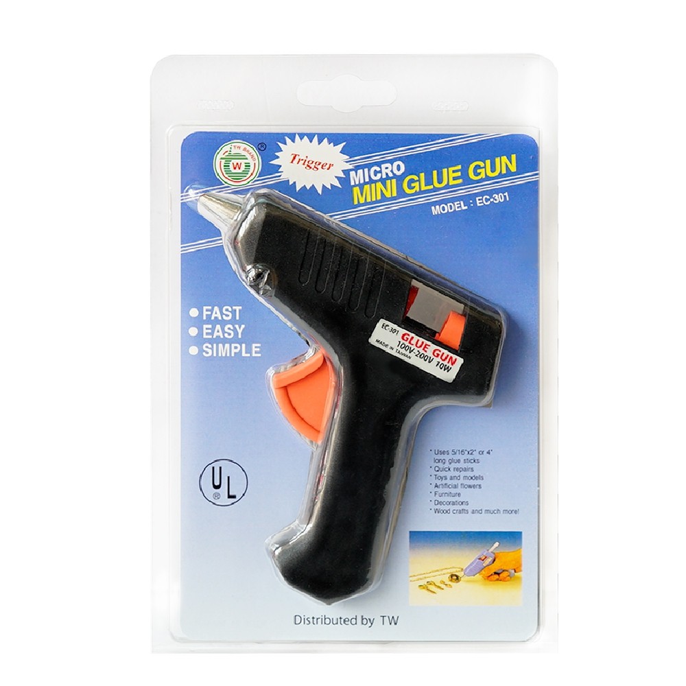 ปืนกาว ปืนยิงกาวร้อน TW รุ่น EC301 *แถมฟรี! กาวแท่ง 2 อัน* ปืนกาวเล็ก