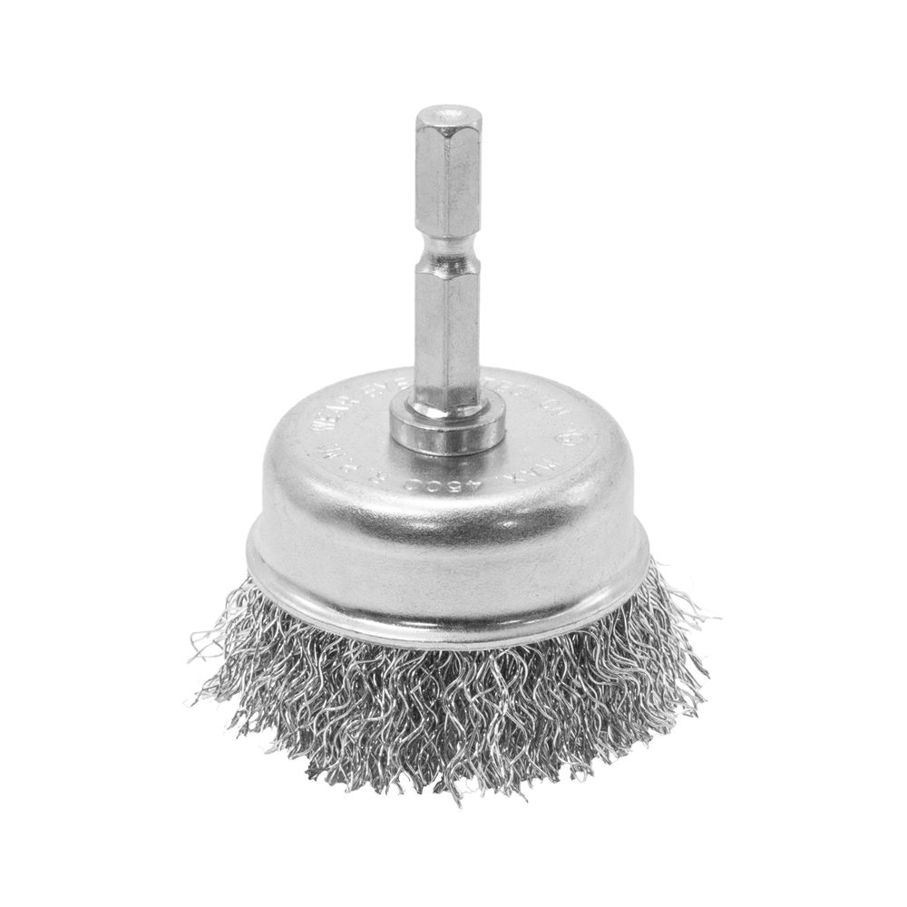 1/4HEX แปรงเหล็ก ( Steel Wire Brush Hex 1/4 L60 )