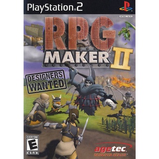 RPG Maker II แผ่นเกมส์ ps2