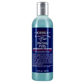 Kiehls Kiehls คลีนซิ่งเจล ทําความสะอาดผิวหน้าอย่างล้ําลึก ควบคุมความมัน ขนาด 250 มล. สําหรับผู้ชาย