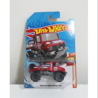 รถเหล็ก Hotwheels MÈRCEDES-BENZ UNIMOG 1300 (ib011)