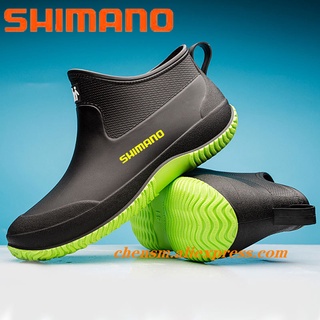 SHIMANO รองเท้าบูท กันฝน กันน้ํา กันลื่น ให้ความอบอุ่น เหมาะกับใส่ตกปลากลางแจ้ง แฟชั่นฤดูใบไม้ผลิ และฤดูใบไม้ร่วง สําหรับผู้ชาย และผู้หญิง 2022