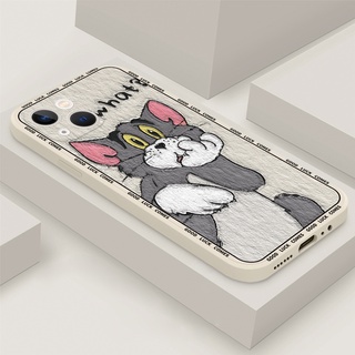 เคสโทรศัพท์มือถือ แบบนิ่ม ลายภาพวาดสีน้ํามัน รูปการ์ตูน Tom น่ารัก สําหรับ Huawei Y9 Y9S Enjoy 20SE 10 9 Plus Y7A Y9 Prime #H232