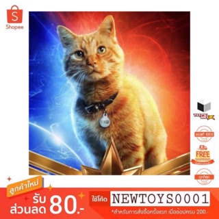 🐱‍👓ปลอกคอแมว 😻Goose Flerkens Captain Marvels (สายหนัง)😸