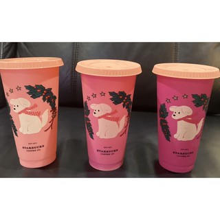 แก้วใช้แล้วนำกลับมาใช้ใหม่ได้ คอลเลคชั่นคริสต์มาส Starbucks Reusable Cup Chirstmas Collection สามารถเปลี่ยนสีตามอุณหภูมิ