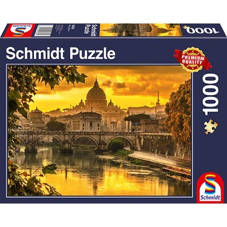 จิ๊กซอว์ 1000 pc PUZZLE SCHMIDT - GOLDEN LIGHT OVER ROME