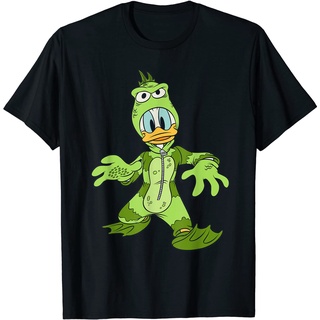 เสื้อยืด ผ้าฝ้าย พิมพ์ลายการ์ตูนดิสนีย์ Donald Duck Monster เครื่องแต่งกายฮาโลวีน