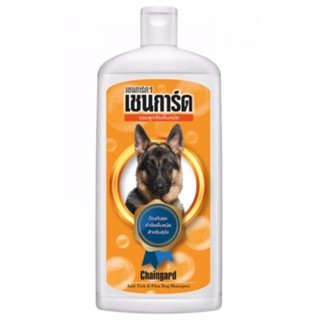 ﻿Chaingard Anti Ticks &amp; Fleas Dog Shampoo เชนการ์ด สูตรป้องกันและกำจัดเห็บหมัด 350ml.